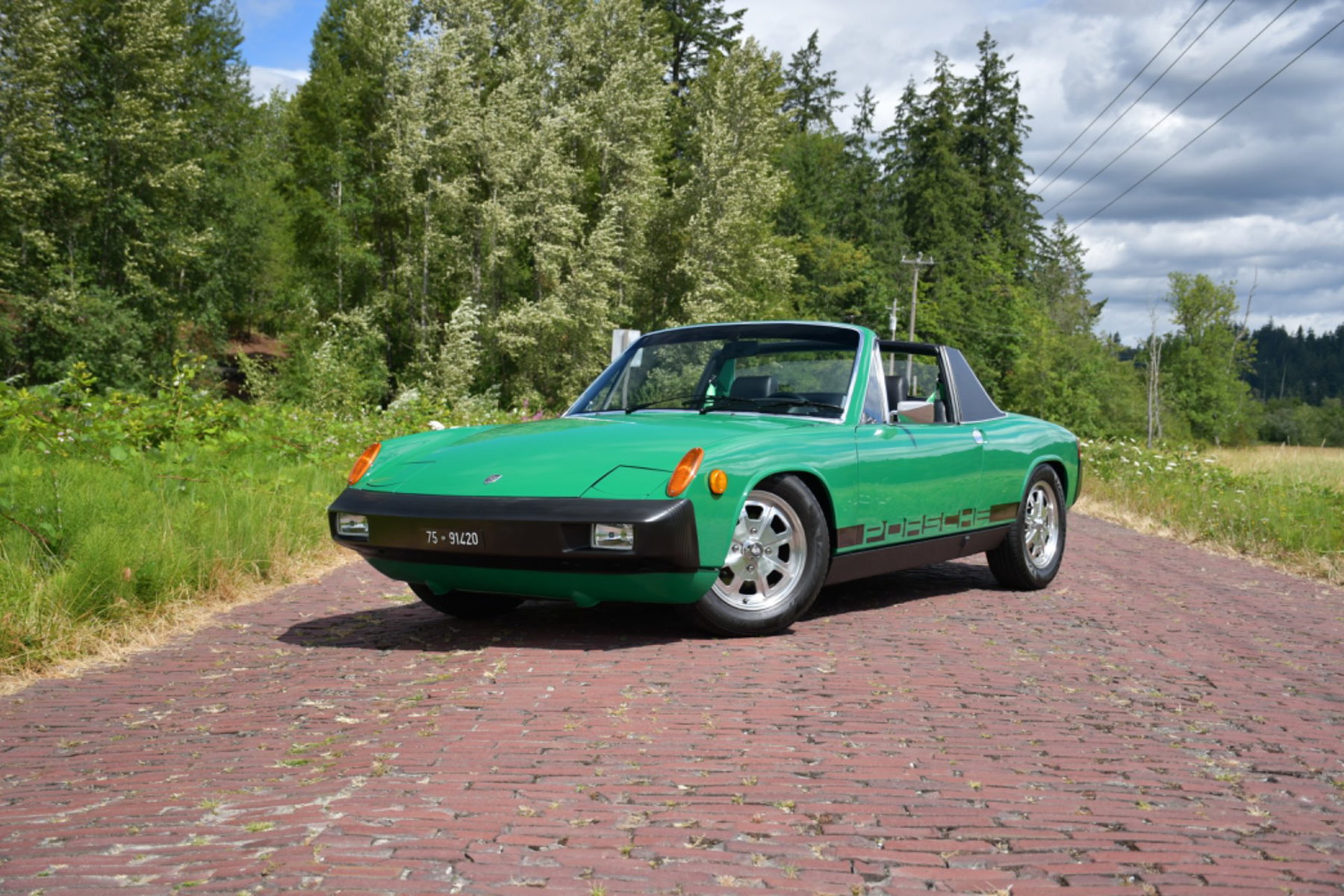 Porsche in Forest Green 64K - Color Overview - elferspot.com